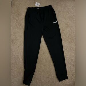 Big Boys Puma Black Sweatpants Size XL